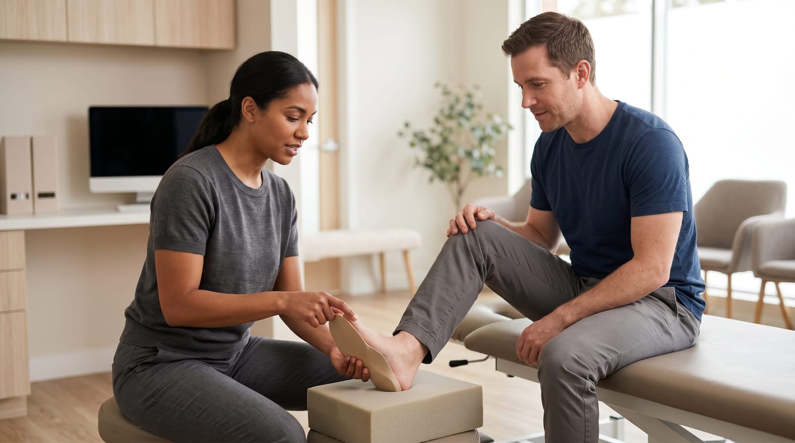 How Custom Orthotics Are Different at a Chiropractic Office vs a Podiatrist