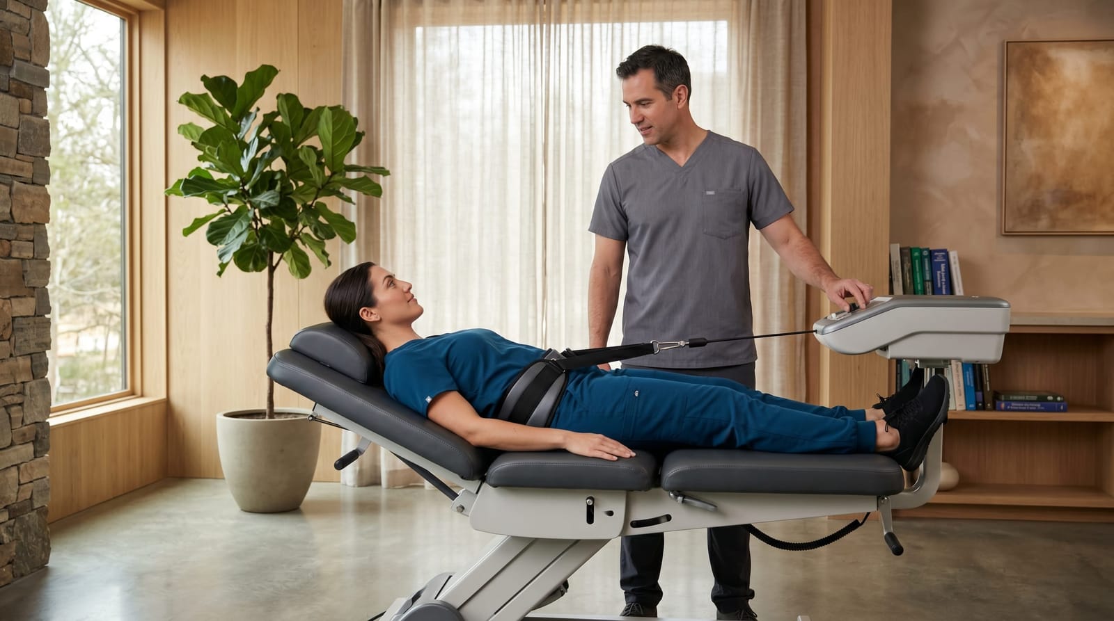 How Does Spinal Decompression Work with Computerized Tables?