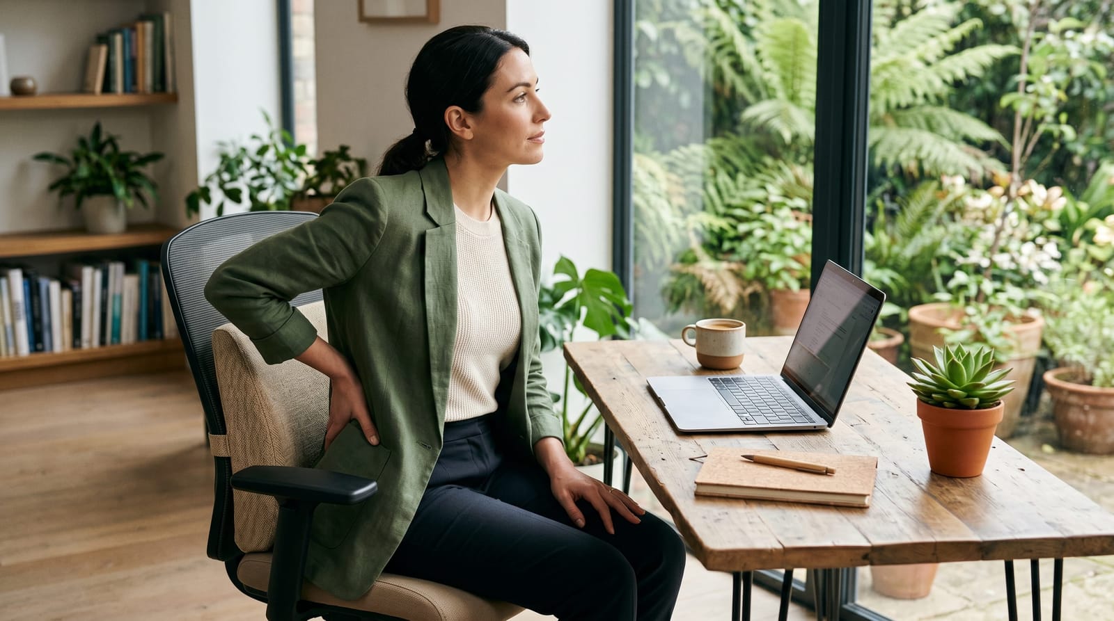 Sitting with Sciatica: Workplace Pain Management